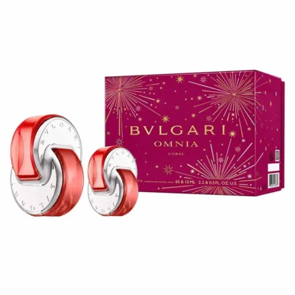 Bvlgari Omnia Coral (W) Set Edt 65Ml + Edt 15Ml
