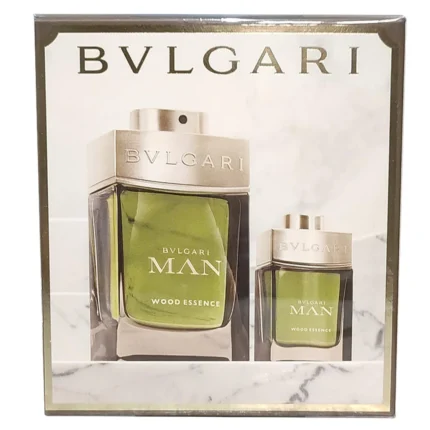 Bvlgari Man Wood Essence (M) Set Edp 100Ml + Edp 15Ml (Soft Box)
