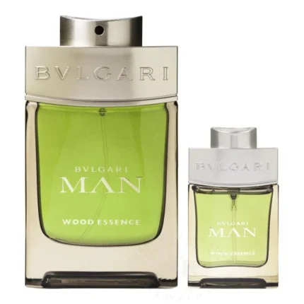 Bvlgari Man Wood Essence (M) Set Edp 100Ml + Edp 15Ml (Soft Box) (New Pack)