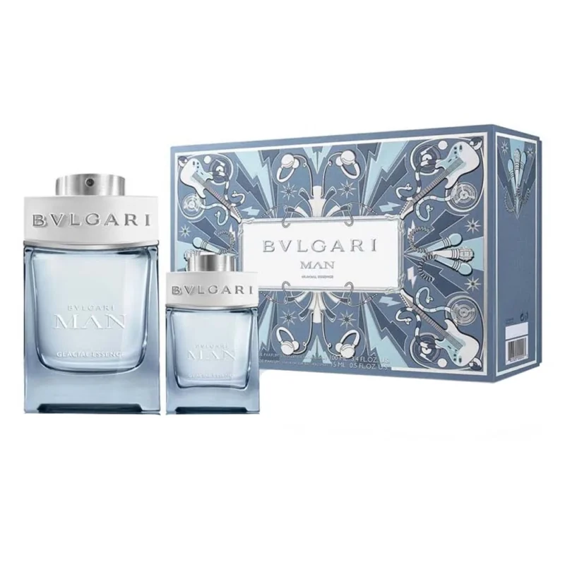 Bvlgari Man Glacial Essence (M) Set Edp 100Ml + Edp 15Ml (2023)