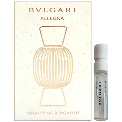 Bvlgari Allegra Magnifying Bergamot For Women Eau De Parfum 1.5ml Vials