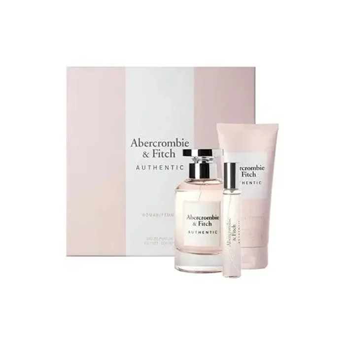Abercrombie & Fitch Authentic - Women - Set Eau De Parfum 100Ml+ Eau De Parfum 15Ml+ Bl 200Ml - 1