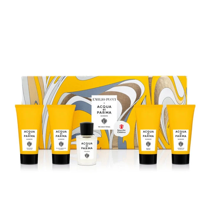 Acqua Di Parma Barbiere - Men - Set Eau De Cologne 20Ml+ (Shampoo+ Sc+ As+ Fw) 4 X 40Ml - 1