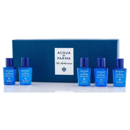 Acqua Di Parma Blu Mediterraneo (Arancia+ Bergamotto+Fico+Mirto+Mandorlo) - Unisex - Mini Set Eau De Toilette 5X5Ml It - 1
